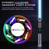 XUZ Light Sabers for Adults Kids, Metal Handle, Heavy Dueling, FX Sound Fonts, 16 RGB Colors, Rechargeable Light Up Sword, Cosplay Party Birthday Gift Toys for Men Boys view 3