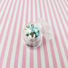 Christmas Snowflake Sprinkle Mix, Polymer Clay Fake Sprinkles for Slime, Resin Crafts, Decoden Projects (Non Edible) (White, Blue, Container) view 2