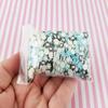Christmas Snowflake Sprinkle Mix, Polymer Clay Fake Sprinkles for Slime, Resin Crafts, Decoden Projects (Non Edible) (White, Blue, Container) view 4