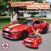 24V 2 Seater Ride on Toys, Licensed Shelby Cobra Kids Power Car Wheeler Ride On Toy w/ 2WD/4WD Switchable, Remote Control, 19" Spacious Seat, 4 Spring Suspension, Music, Bluetooth view 2