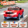 24V 2 Seater Ride on Toys, Licensed Shelby Cobra Kids Power Car Wheeler Ride On Toy w/ 2WD/4WD Switchable, Remote Control, 19" Spacious Seat, 4 Spring Suspension, Music, Bluetooth view 3