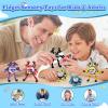 ASIOWELY 2 PCS Transformable Fidget Spinners Toys for Kids and Adults Stress Relief Sensory Toy for Boys Girls Autism Cool Fingertip Gyros for Teens Men Birthdays Valentines Day Gifts for Travel Toys view 4