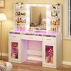 Makeup Vanity - Transparent Panel view 1