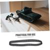 SOPOTUTU 5pcs Tank Tracks for DIY Remote Control Robot Models Replacement Tracks Ensure Secure Grip Various Surfaces Easy to Install and Lightweight Design view 3