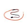 FACCNOY DIY Flexible Cuttable LED Strip Light Multi-Color (290mm) for 1/24 1/18 RC Crawlers SCX24 TRX4M FCX24 FCX18 Upgrade Parts (Red) view 1