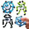 ASIOWELY 3 PCS Transformable Fidget Spinners Toys for Kids and Adults Stress Relief Sensory Toy for Boys Girls Autism Cool Fingertip Gyros for Teens Men Birthdays Valentines Day Gifts for Travel Toys view 1