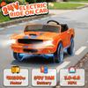 24V 2 Seater Ride on Toys, Licensed Shelby Cobra Kids Power Car Wheeler Ride On Toy w/ 2WD/4WD Switchable, Remote Control, 19" Spacious Seat, 4 Spring Suspension, Music, Bluetooth view 3