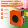 Poggyyi 3HP Inflatable Bounce House Blower, 2150W Commercial Air Blower for Large Water Slides Inflatable Castle Jump Slides, Air Blower for Inflatable Castle, Efficient Inflation Ready-to-Use view 3