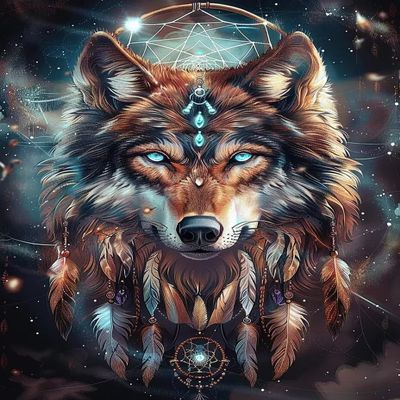 1000 Piece Artistic Jigsaw Puzzle-Wolf Art Pattern,Best Brain Exercises for Adults Puzzles - Vibrant Colors,Premium Quality-Wild Animal Theme Decor Gifts