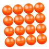 CHILDWEET 20pcs Hollow Bingo Balls: Prize Winning Spheres Orange Plastic Raffle Balls Round Vending Machine Capsules Game Props For Party view 1