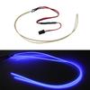 FACCNOY DIY Flexible Cuttable LED Strip Light Multi-Color (290mm) for 1/24 1/18 RC Crawlers SCX24 TRX4M FCX24 FCX18 Upgrade Parts (Blue) view 2