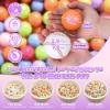 GOGOSO Ball Pit Balls for Toddlers Dogs Baby Boys Girls 2.2Inch Plasticball Toys for Kid Play Tent Birthday Slides Party Decor 170 pcs,Cream Mix view 2