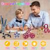 Magnetic Fidget PenCool Fidget ToysGift for Teenage Boys,Figette Toys - Perfect for Stress Relief and Focus - Great Fidget Toy for Adults and Teens - Unique Gift for Boys and Girls (Silvery) view 3