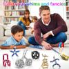 Magnetic Fidget PenCool Fidget ToysGift for Teenage Boys,Figette Toys - Perfect for Stress Relief and Focus - Great Fidget Toy for Adults and Teens - Unique Gift for Boys and Girls (Silvery) view 4