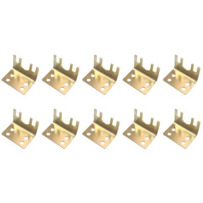 10PCS Metal Motor Mount Bracket for 130 180 Motors with Screws for RC Boat Car DIY Model Projects