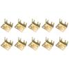 10PCS Metal Motor Mount Bracket for 130 180 Motors with Screws for RC Boat Car DIY Model Projects view 1