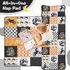 Personalized Toddler Nap Mat with Name  Custom Patchwork Design Sleeping Bag with Pillow & Blanket for Boys  Ideal Slumber Bags for Daycare, Preschool & Kindergarten view 3