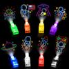 32 Pcs Finger Lights Space Theme Party Favors for Kids, Glow in the Dark Light Up Party Supplies Astronaut Toys Gifts Bulk for Kids 3 4 5 8 Boys Girls Birthday Goodie Bags Stuffers Classroom Prizes view 1