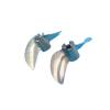 2PCS Brass 2-Blade RC Boat Propellers Willow Leaf Design 42mm 48mm Diameter with 4mm 4.76mm Bore for Electric and Nitro RC Boats(48/4.76) view 3