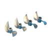 2PCS Brass 2-Blade RC Boat Propellers Willow Leaf Design 42mm 48mm Diameter with 4mm 4.76mm Bore for Electric and Nitro RC Boats(48/4.76) view 4