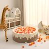 GOGOSO Ball Pit Balls for Toddlers Dogs Baby Boys Girls 2.2Inch Plasticball Toys for Kid Play Tent Birthday Slides Party Decor 170 pcs,Orange+ Peach+White view 4