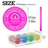 2001000 Custom Plastic Poker Chips, Personalized Double-Sided Full Color Printing with Your Logo/Text/Image, Drink Tokens with Storage Case for Bar, Wedding, Promotions, Festivals (Rose Red) view 3