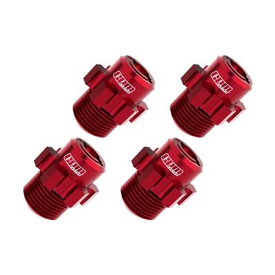 GPM 7075 Alloy 17Mm Wheel Hubs for 1/8 Jato 4X4 Vxl Brushless-90386-4 (Red)