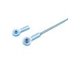 5PCS M3 RC Model Ball Joint Rod End 22mm Metal Linkage Head with 2.5mm Center Hole Right Hand Thread view 4