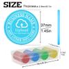 2001000 Custom Plastic Poker Chips, Personalized Double-Sided Full Color Printing with Your Logo/Text/Image, Drink Tokens with Storage Case for Bar, Wedding, Promotions, Festivals (Light Blue) view 3