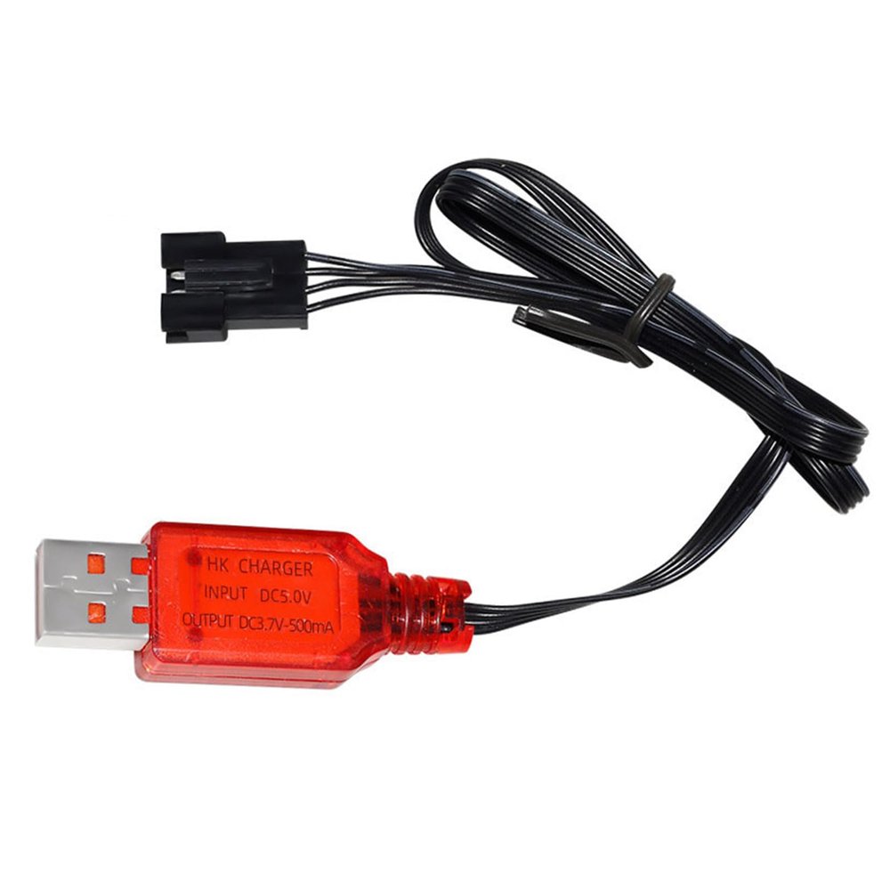 Fast Charging 7.4V 500mA Lithium Batteries Charging with Protective Circuit USB Interfaces for Remote Controls Toy