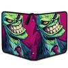Kuquteed Cartoon Zombie Trading Card Binder 4 Pocket 400 Cards Holder Collector Album with 50 Removable Sleeves Toys Gifts for Boys Girls Green Purple Sports Game Cards view 2