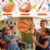 Basketball Piata  Includes Wooden Stick, Blindfold, and Confetti  13"x13"x3"  Perfect for Sports Party Decorations and Basketball Pinatas for Birthday Party view 3