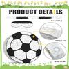 Soccer Piata  Includes Wooden Stick, Blindfold, and Confetti  13"x13"x3"  Perfect for Sports Party Decorations and Soccer Pinatas for Birthday Party view 3