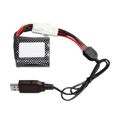 9.6V 600MA USB Charging Cable for Lithium Batteries Fast Speed Radio Controlled Monsters Truck Car Toy