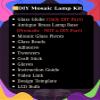DEMMEX DIY Turkish Moroccan Mosaic Lamp Making Kit Beginner Friendly Mosaic Art & Craft Project Kit for Adults & Teens No Grout/Plaster Needed Fun, Easy, No Experience Required view 2