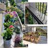 304 Stainless Steel Perforated Sheet 0.8mm Thick, 10mm Hole Metal Mesh Screen Panel for Balcony Banister Fence/Window Guardrail/Garden Deck/DIY Projects - Anti-Theft Decorative Mesh Plate(10x100cm) view 3