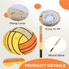 Volleyball Piata  Includes Wooden Stick, Blindfold, and Confetti  13"x13"x3"  Perfect for Sports Party Decorations and Volleyball Pinatas for Birthday Party view 2