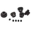 48P Motor Gear 20T, 22T, 24T, 26T, 28T Set for 1/10 RC Truck, Climbing Car, Multiple Sizes, Sturdy Steel, Precise Assembly with 5mm Hole, Replacement Parts, Compatible with Monste view 2