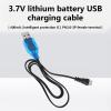 QMQJIA PH2.0-2P 3.7V 400mA USB Charging Cable Lithium Batteries Charging Cord for Remote Controlled Aircraft Quadcopter UAV view 2