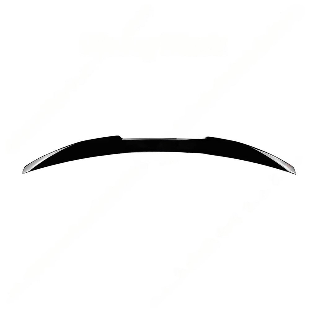 1pcs Rear Trunk Boot Spoiler Lip Compatible for KIA Stinger 2017-2023 Gloss Black/Carbon Fiber Style Rear Trunk Boot Spoiler Lip(Glossy Black)