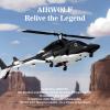 Carmanon RTF Airwolf RC Helicopter - 27:1 Scale Collectible Remote Control Helicopter with Auto-Hover, 6CH Control & Dual Batteries for Adults Beginners,TV-Accurate Air Wolf Series Model view 2