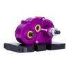 Aluminum Lightweight Gearbox OD-3 Overdrive Transmission for 1/10 RC Crawler Car Axial SCX10 II VS4-10 LCG Chassis Straight Axle (Purple) view 1