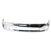 Alxiang Bumper Face Bar Chrome Front for Ram 1500 2013 Classic 2019 with Fog Lamp Hole Steel 68160853AB EAO-109118 view 1