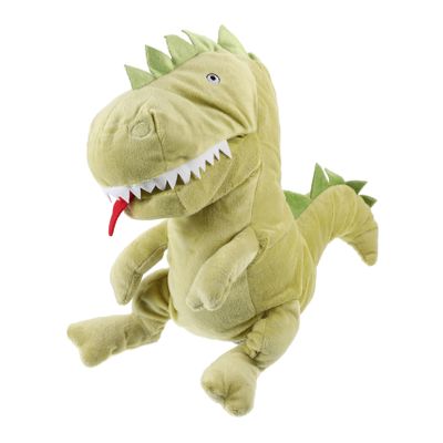 BESPORTBLE Interactive Plush Dinosaur Hand Puppet for Ages Soft and Cartoon for Storytelling and Creative Play Long Imaginative Playtime