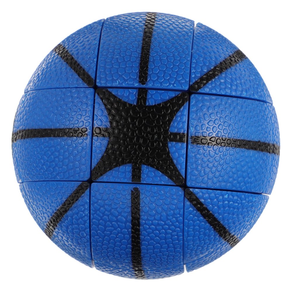 Vaguelly Basketball Treasure Cube Blue Puzzle Cube for Portable for Indoor Outdoor Fun Easy to Play Relief Game