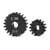 Steel Overdrive Portal Gears 14T/21T Compatible with Axial 1/10 Capra F9 SCX10 III AXI03000 AXI03004 AR45 Portal Axle RC Crawler Car Upgrade Part view 4