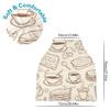 Baby Car Seat Canopy Covers Nursing Cover Stretchy Boys Girls Breakfast Time Carrier Cover Breastfeeding Cover Breathable view 2