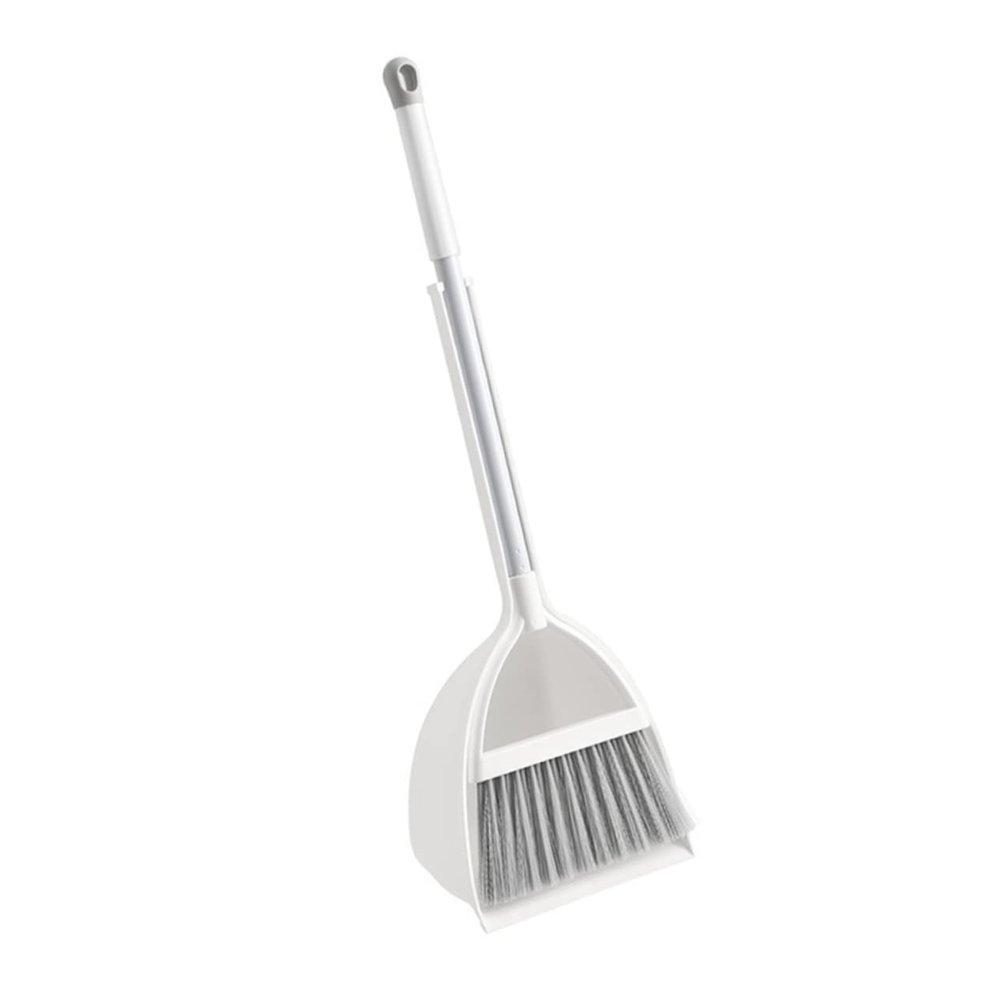 DEARMAMY 1set Mini Brush Dustpan Set Boys and Girls Cleaning Tool Compact for Storage Easy to Use