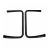 Black Landing Gear with Antenna Covers for D-JI Phantom 4 Pro Obsidian (no Antenna and Compass) 1 Pair Spare Parts view 2