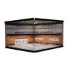 1/64 Model Car Display Case,Fits for 1/64 Hot Wheels Diecast Model Car,Diorama Double Decker Car Showroom Garage Model with Dimmable LED Lighting City Car Parking Lot Scene Model Collection (C) view 1